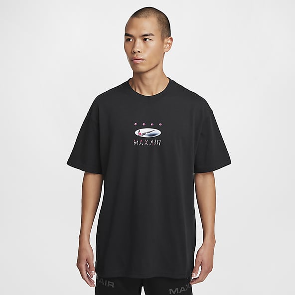 ★Nike★ Sportswear T-shirt M Anthracite HQ9245060 HQ9245-06 Nike NKBQ5231 Dri-FIT Cotton/Poly Short Sleeve Tee